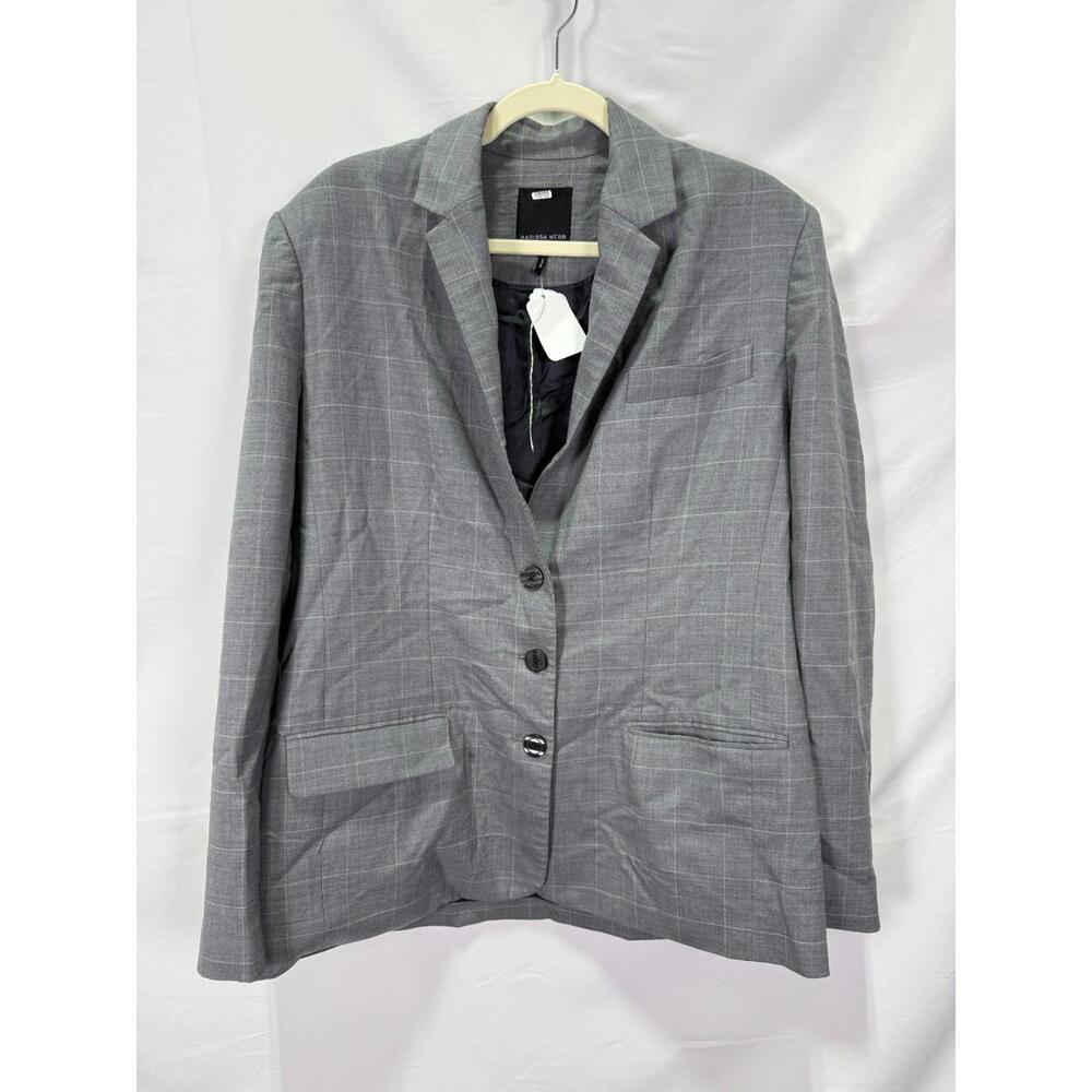 Marissa Webb Gray Madison Boyfriend Blazer Size M - Picture 3 of 6